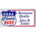 USDA Choice Beef Restaurant Label