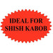 Ideal for Shish Kabob Label