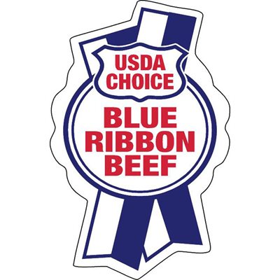Blue Ribbon Beef Ribbon Label | Roll of 1,000 – Print.Save.Repeat.