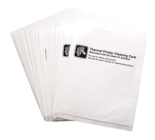 Zebra Printhead Cleaning Cards [Box of 25]