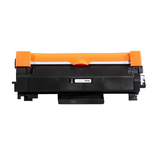 Brother TN-760 High Yield Compatible Toner Cartridge [3,000 Pages] —