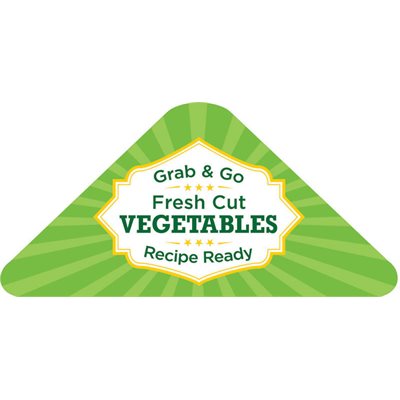 Grab & Go Fresh Cut Vegetables Label