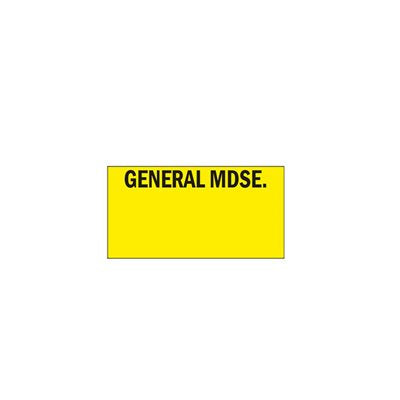 Monarch 1110 series General Mdse Label