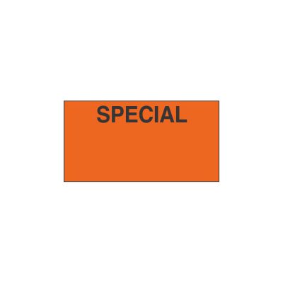 Monarch 1110 Series Special Label