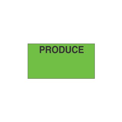 Monarch 1110 Series Produce Label