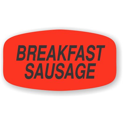 Breakfast Sausage Label