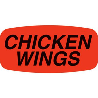 Chicken Wings Label