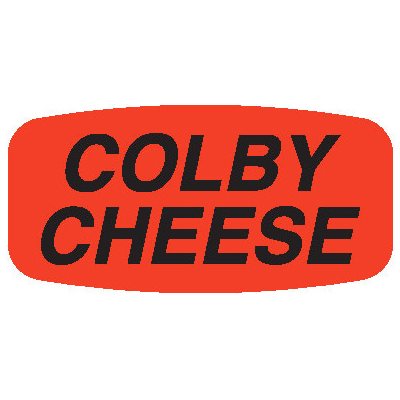 Colby Cheese Label