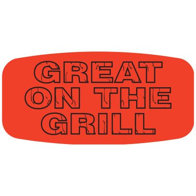 Great on the Grill Label