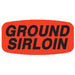 Ground Sirloin Label