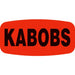 Kabobs Label