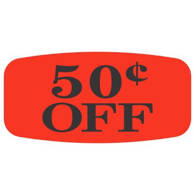 50¢ Off Label