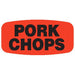Pork Chops Label