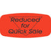 Reduced for Quick Sale Label
