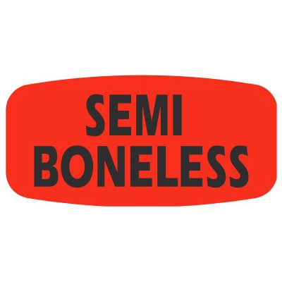 Semi Boneless Label