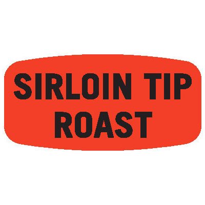 Sirloin Tip Roast Label