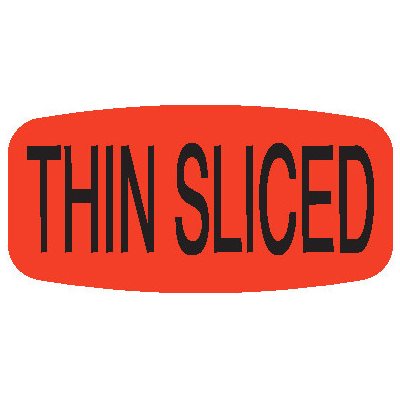 Thin Sliced Label