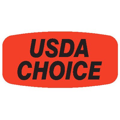 USDA Choice Label | Roll of 1,000 – Print.Save.Repeat.