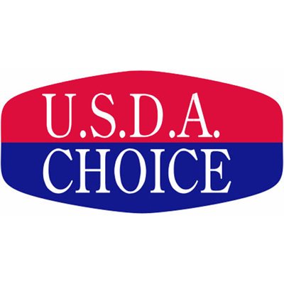 USDA Choice Label