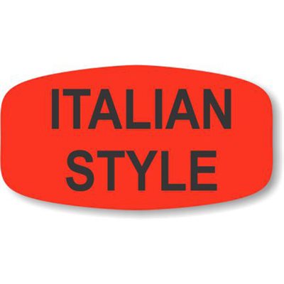 Italian Style Label