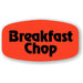 Breakfast Chop Label