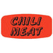 Chili Meat Label