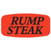 Rump Steak Label