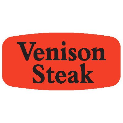 Venison Steak Label