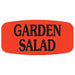 Garden Salad Label