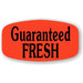 Guaranteed Fresh Label