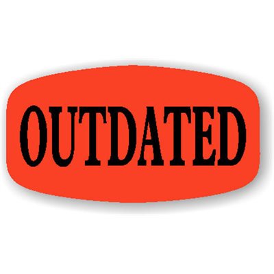 Outdated Product Label Design Outdated Label | Roll of 1,000 – Print.Save.Repeat.