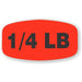 1/4 lb Label