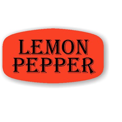 Lemon Pepper Label