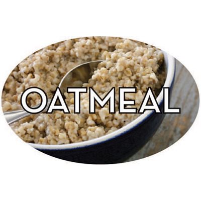 Oatmeal Label