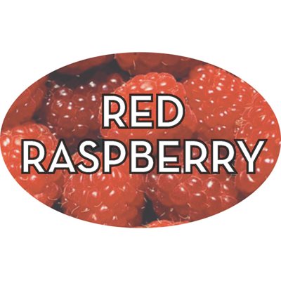 Red Raspberry Label | Roll of 500 – Print.Save.Repeat.