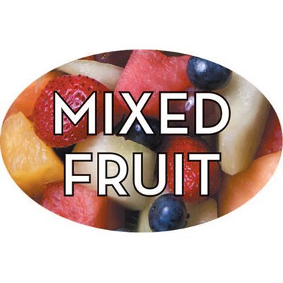 Mixed Fruit Label