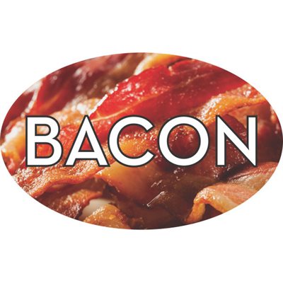 bacon package label