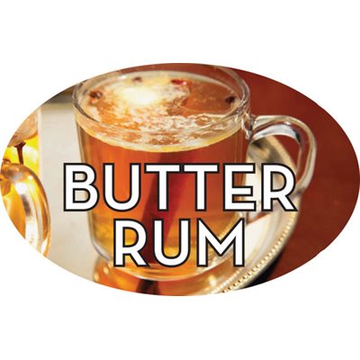 Butter Rum Label