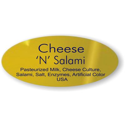 Cheese n Salami w/ ing Label