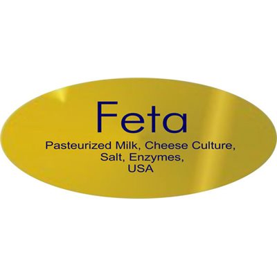 Feta w/ ing Label