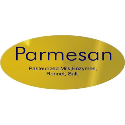 Parmesan w/ ing Label