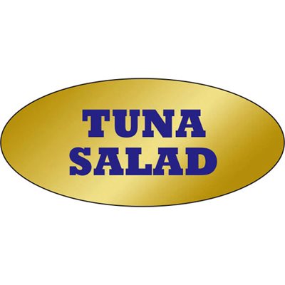 Tuna Salad Label