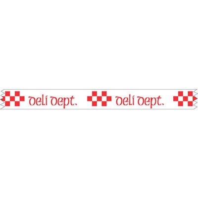 Tape - Deli Dept Label