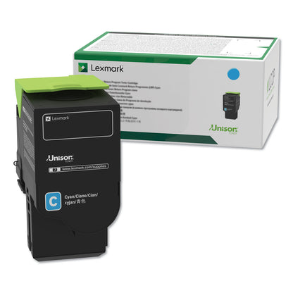 OEM Lexmark C2310C0 Cyan Toner Cartridge [1,000 Pages]