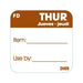 Thur Jueves Jeudi Label