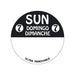 Sun 7 Domingo Dimanche Label