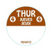 Thursday Jueves Juedi Label