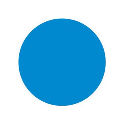 Blue (Blank) Label
