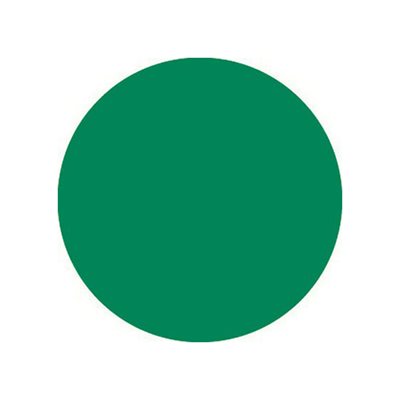 Green (Blank) Label