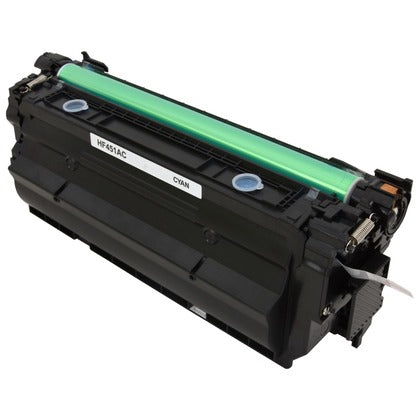 HP 655A Cyan (CF451A) Standard Yield Compatible Toner Cartridge [10,500 Pages]